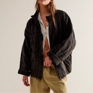 Free People Dolman Quilted Jacket